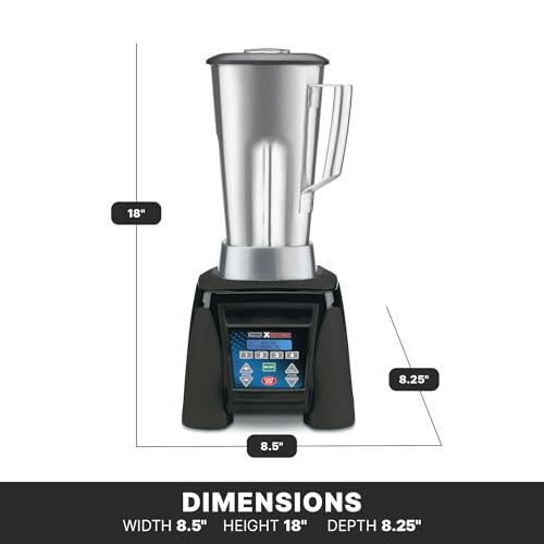 commercial blender keypad detail