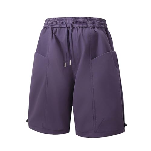 Pantalon Cargo Homme Coupe Droite Anti-Serrage pour Travail et Moto Urbaine