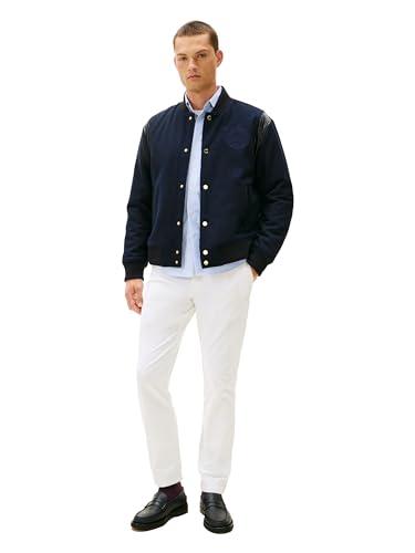 Image of Tommy Hilfiger Men's Stretch Cotton Chino Pants in Slim Fit