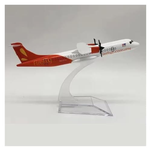 Modelo de avión ATR-72 Firefly en metal fundido escala 1:400 para coleccionistas con soporte 5