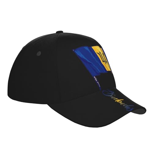 Gorra Snapback con bandera de Barbados unisex miniatura 3