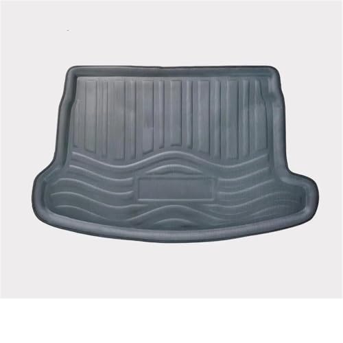 Tapis de coffre pour Nissan Qashqai J10 2007-2013 en caoutchouc noir sur mesure