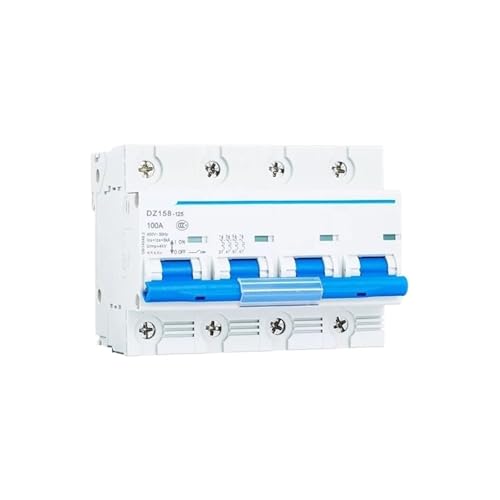 Disjoncteur DZ158 4P 100A boîtier plastique disjoncteur tétrapolaire air