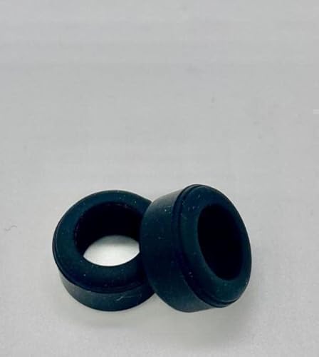 Greenhills Scalextric Repro Griptrack Slick Rear Tyre Pair for Classic F1 Cars - New - G3324-7