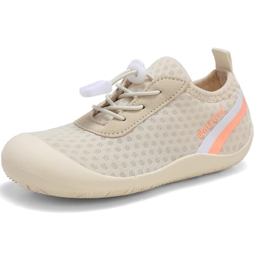 Image of WateLves Wide Toddler Water Shoes Kids Barefoot Athletic Sneakers Girls Boys Quick Dry Aqua Socks for Beach Hiking Swim Kayak Sport Accessories, Camping Essentials