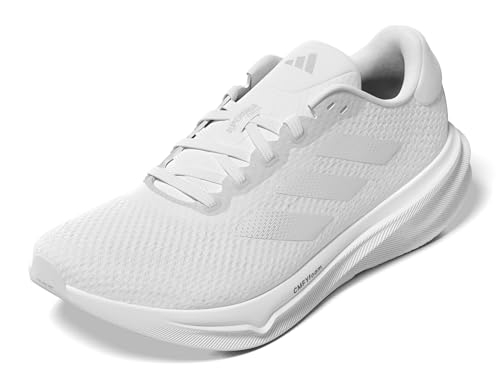 adidas Supernova Stride   Tenis para correr para mujer, Blanco/Zero Metallic/Crystal White, 6