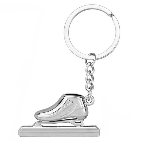 Pendentif patin patinage pour sac à main et clés de voiture