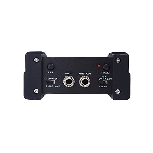 Tempaky NUX PDI-1G Guitarra Injeção Direta Phantom Power Box Mixer de Áudio Para Out