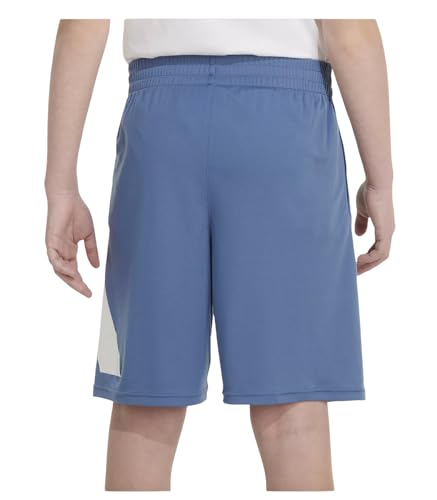 Adidas Boy's AEROREADY Elastic Waistband Performance Shorts (US, Alpha, Medium, Regular, Regular, Crew Blue)3