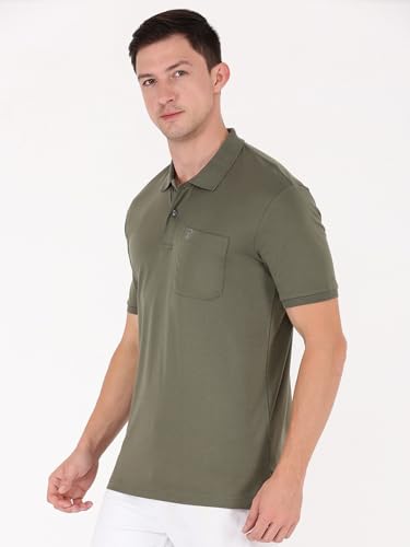 Image of Macroman M-Series Men's Solid Regular Fit T-Shirt