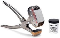 Standard Four Digit Rotary Tattoo Pliers