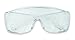 MCR Safety 9810B Yukon Polycarbonate Clear Lens Safety Glasses with Spatula Temples, Clear