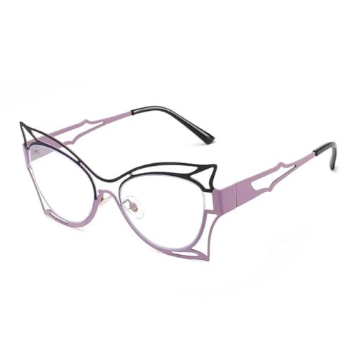 Monture lunettes papillon femme pour structurer les visages ronds