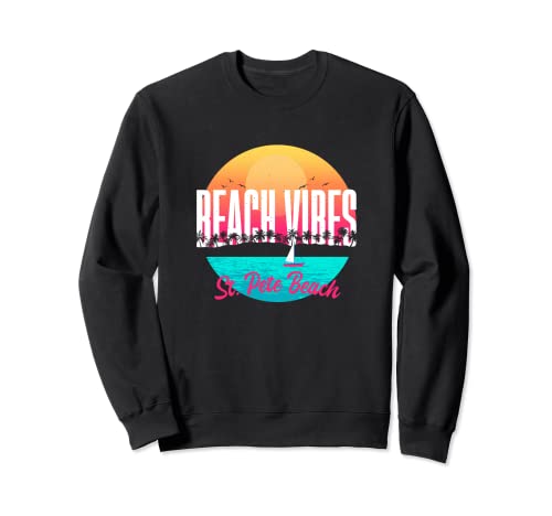 Playa Vibes San Pete Playa Verano Florida Tropical Sudadera