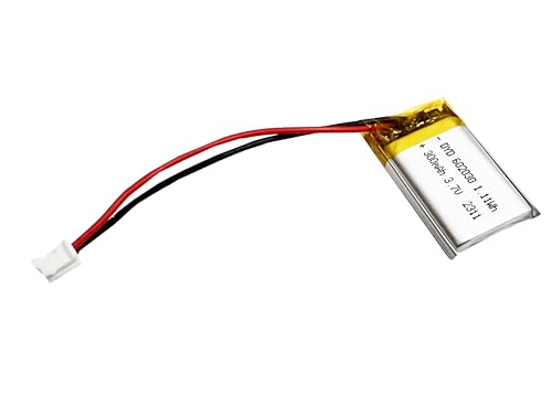 FITHOOD 602030 3.7v Battery 300mAh Lithium Polymer Rechargeable Battery with JST Connector for Household Appliances - Thumbnail 3