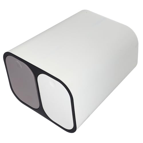 Caneca de basura doble compartimento beige 33x28.7x20.7 cm
