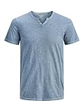JACK & JONES Jjesplit Neck Tee Ss Noos