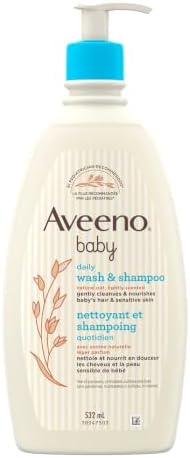 Aveeno Baby Wash & Shampoo 18 Ounce