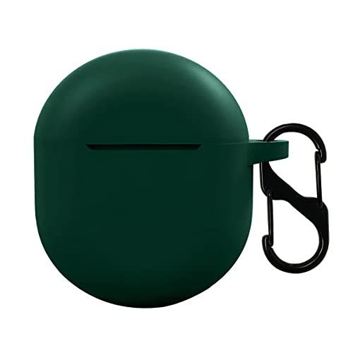 Image of KACA Protective Shockproof Silicone Cover Case with Buckle Compatible with OnePlus Buds (Green)