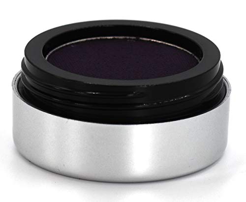 Pure Zivaª Matte Violet Eggplant Satin Lavender Deep Purple Cake Eyeliner & Eyeshadow, Water Activated Pressed Powder; Gluten & Cruelty Free #TOP1