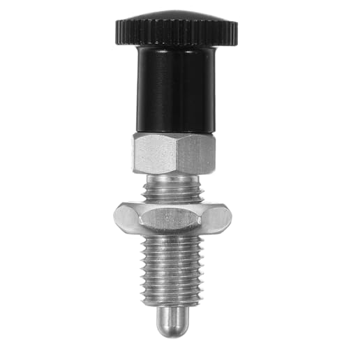 Alipis Reset Spring Plunger Indexing Pin Stainless Steel Knob Plunger Reset Mechanism for Precision Positioning Industrial and Applications