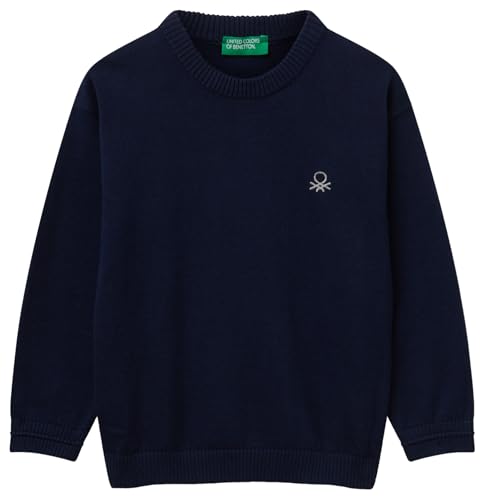 Maille Benetton bleue 4 ans : le pull doux anti-grattage pour votre enfant