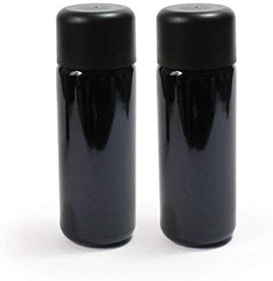 Naturkor 50ml Ultraviolet Glass Bottles - Empty Refillable Containers with Screw-top Lid and Roller Cap (2-Pack)