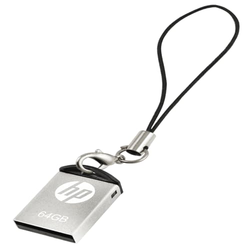 HP, chiavetta USB 2.0 Super Mini, in metallo, antiurto, antipolvere, a prova di schizzi, v222 W hpfd222 W - 64 - Immagine 4