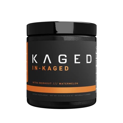 Intra workout BCAA Powder, Kaged Muscle IN-KAGED Intra Workout Drink, Amino Energy Drink for Weights & Cardio; Intra Workout Powder to Boost Performance & Endurance While You Exercise; Watermelon