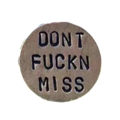 Jinshining Marcador de bola de golfe engraçado, marcador de bola de golfe, clipe de chapéu, novidade