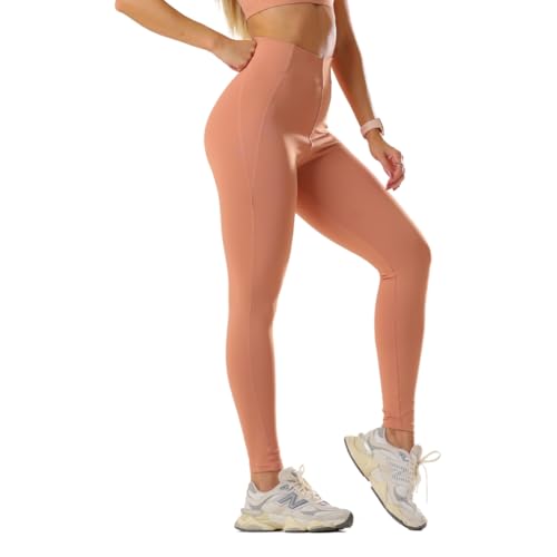 Calça Legging Poliamida Alta Compressão Modeladora Cós Alto Duplo Zero Transparência UV50+ (BR, Alfa