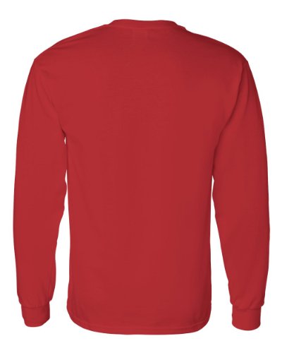 CreateMyTee | Ohio Wesleyan Crest One Color Long Sleeve Shirt2