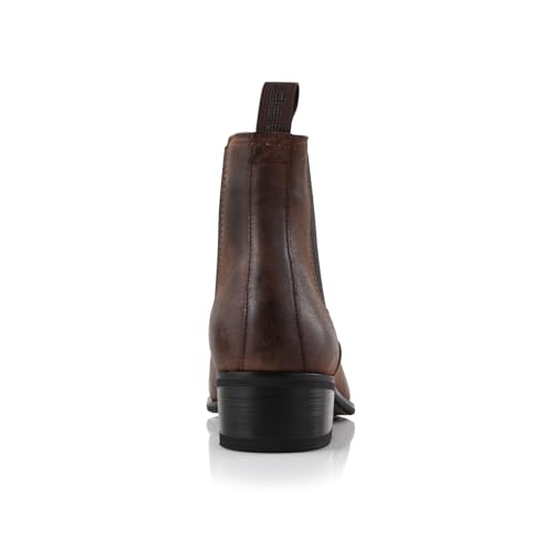 Image of Ferro Aldo Men's Western Boot Collection | Casual & Dress Ankle Boots in Cowboy, Chelsea, & Biker Styles for Men