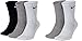 Produktbild Nike 5 Paar Socken Herren Damen Unisex Season 2021/22 Sport Socks Größe 34 36 38 40 42 44 46 48 50, Farbe:weiß grau schwarz, Größe:38-42