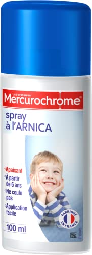 MERCUROCHROME - Spray con Arnica - Calmante - A partir de 6 años - 100 ml