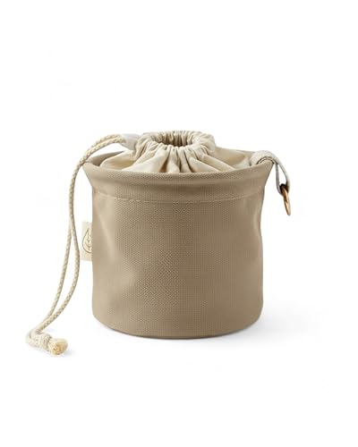 Livlig53 LIVLIG Clothes Peg Bag, Space for up to 60 Pegs, Weatherproof Peg Bag for Clothespins, Beige