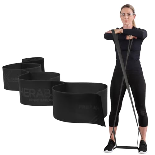 Image of THERABAND CLX Resistance Band with Loops, 5-Foot Band