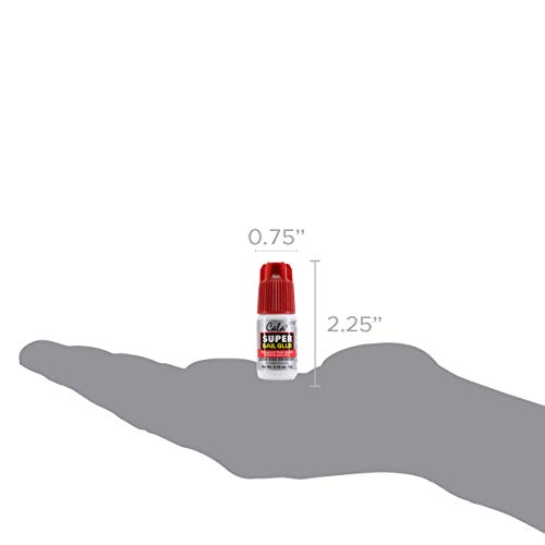 Cala Super Nail Glue Professional Salon Quality | Quick And Strong Nail Liquid Adhesive (4 Bottles) #TOP3