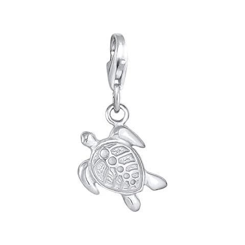 Colgante de tortuga de plata de ley 925 para mujer y niña Cover