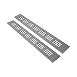 Dimensiones: 40 x 300 mm. Color plateado