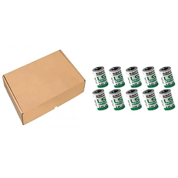 Box/Set 10 Batterie Litio LS14250-1/2AA 3,6V Saft