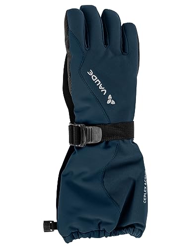 VAUDE Kinder Winterhandschuh Kids Snow Cup Gloves, warm, wasserdicht und winddicht, dark sea uni, 4