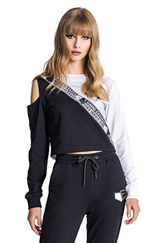 Gianni Kavanagh Damen Black/White Yin Yang Sweat Sweatshirt, Schwarz/Weiß, XS Cover