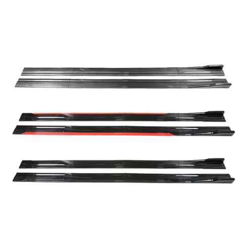 Falda lateral de coche para Mazda labio ajustable que protege la carrocería 3