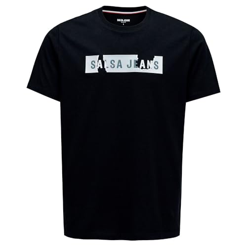 T-shirt slim fit Salsa Jeans anti-déformation en coton stretch confortable taille L
