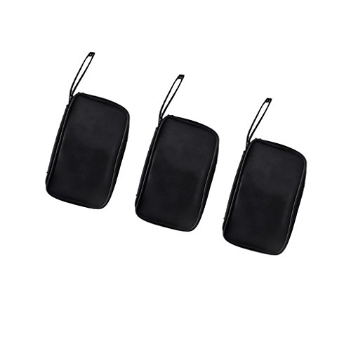 Preisvergleich Produktbild 2 / 3x Digital Multimeter Tragetasche Multimeter Universaltasche Schutzhülle Werkzeugtasche - 3Stück 185x88x35mm