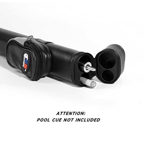 Gse Billiard Cue Cases, 1X1 Deluxe Hard Billiard Pool Cue Stick Carrying Case (Several Colors Available, Black/Grey) #TOP5