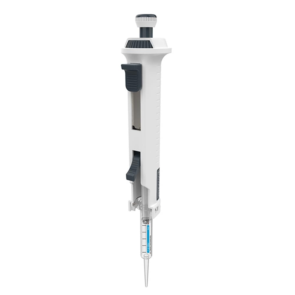 Pipetta da Laboratorio con Erogatore Continuo, Erogatore Manuale Regolabile con Punta da 5 Ml