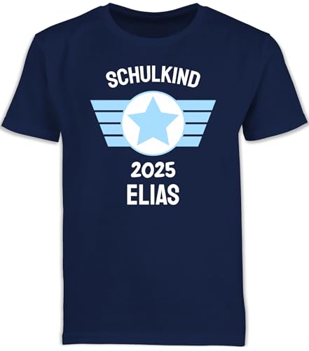 Kinder T-Shirt Jungen Schulanfang - Einschulung Junge - Schulkind 2025-128...