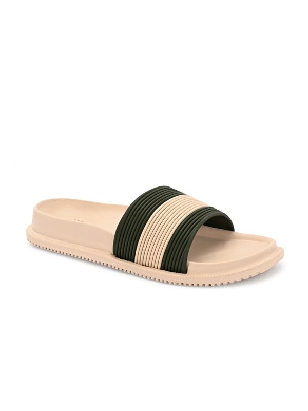 Image of SLIPOVER Flip Flop Slippers for Men (Twin Shade) Stylish|Comfortable|Soft|Lightweight|Anti-Skid|Lab tested|Casual|EVA Slippers|Chappal|Slides